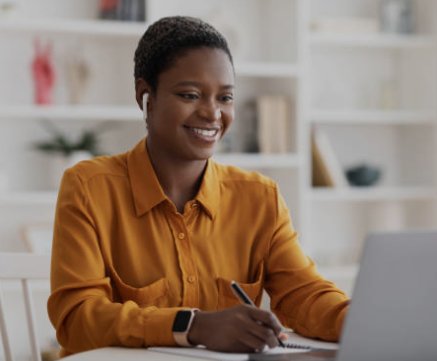 Student learning online